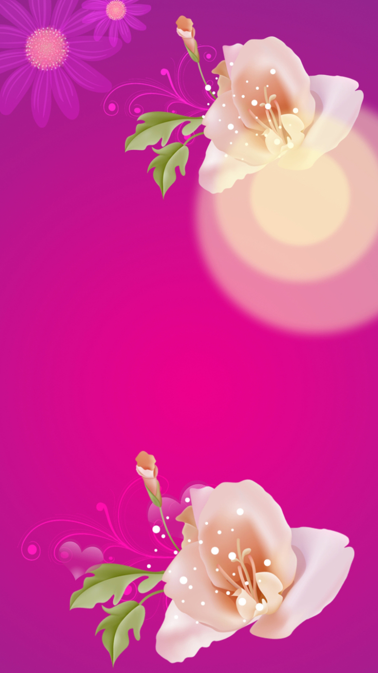 婚礼请柬矢量h5背景素材