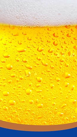冰镇啤酒饮料KTV活动H5背景素材