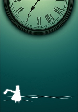 唯美时间消逝背景