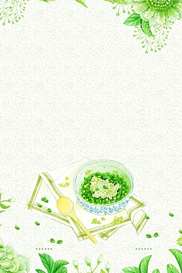 绿豆汤餐饮美食系列海报设计