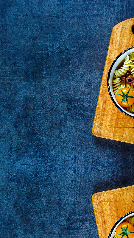 jpg休闲时光h5背景jpg俯视食品背景jpg厨房佳肴菜品俯视背景jpg蓝色的