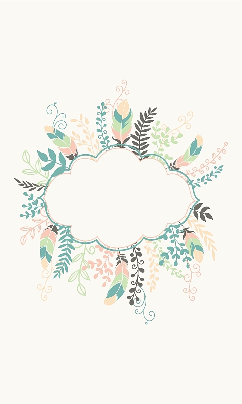 手绘婚礼邀请函