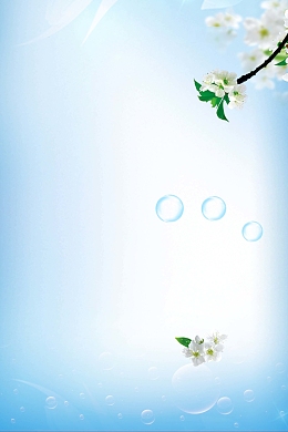 化妆品DM宣传单背景素材