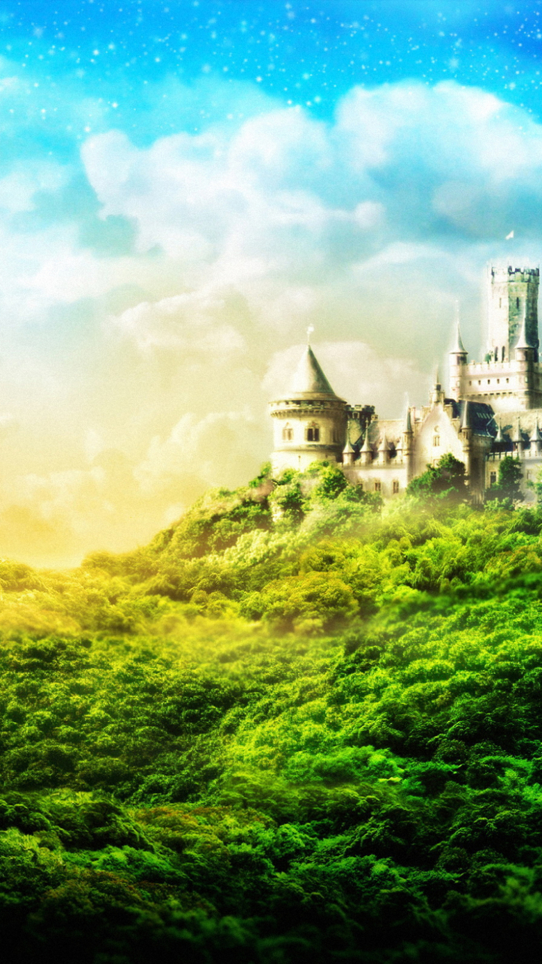 关键词 : 城堡,梦幻,森林,绿树,蓝天,h5背景,h5,h5,浪漫[声明] 觅元素