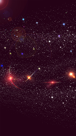 紫色梦幻星空商业PSD分层H5背景素材