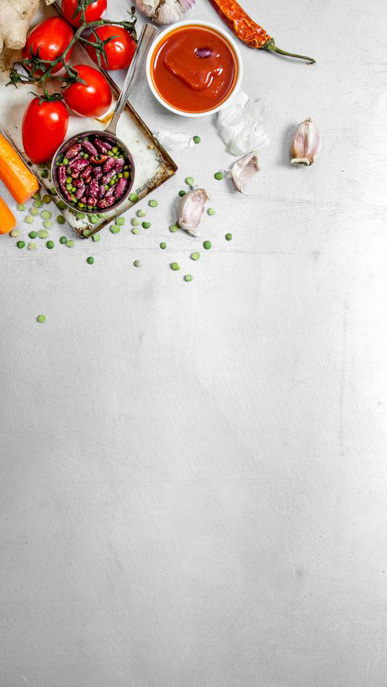 食材辣椒大蒜h5背景