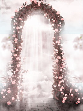 浪漫玫瑰背景图