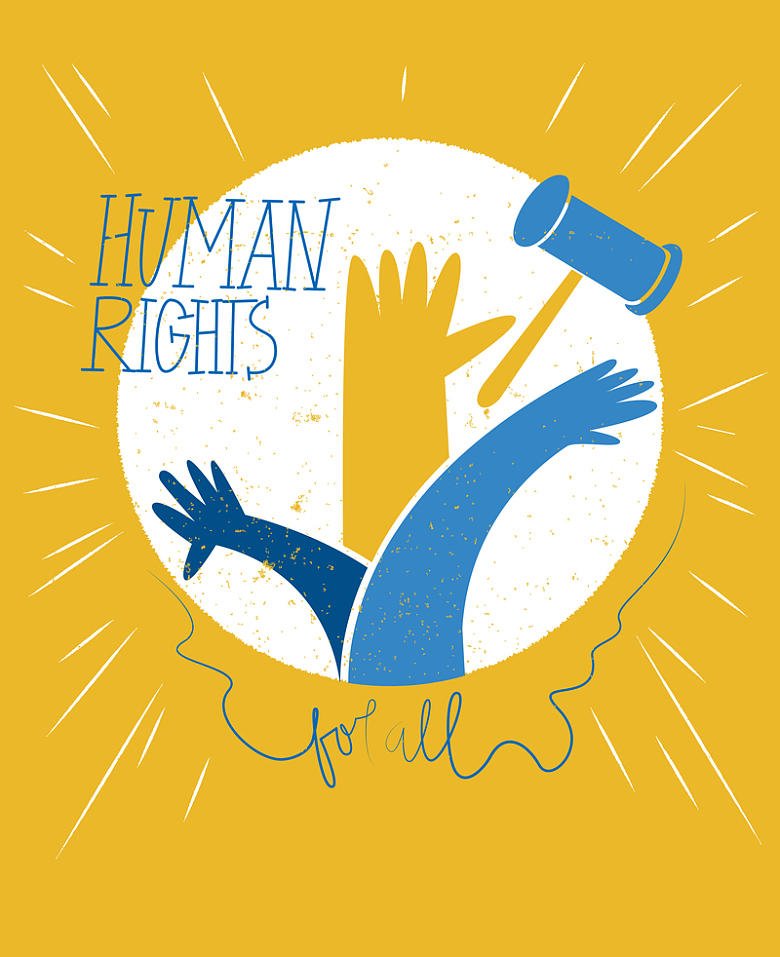 世界人权日宣传海报