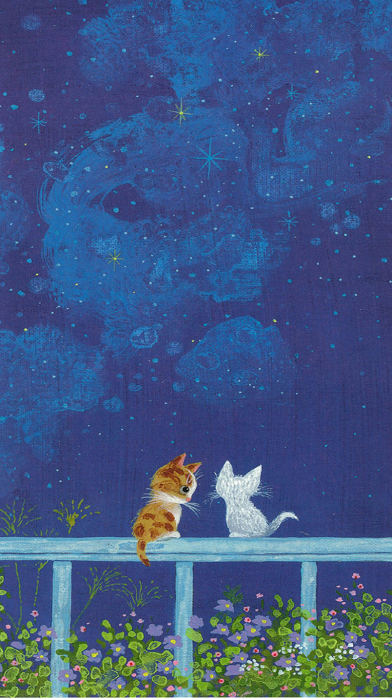 卡通h5背景素材