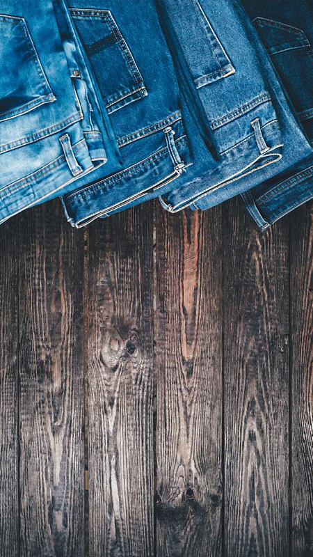 牛仔裤复古h5背景