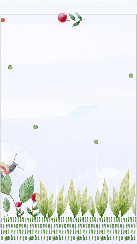 手绘卡通文艺唯美广告设计