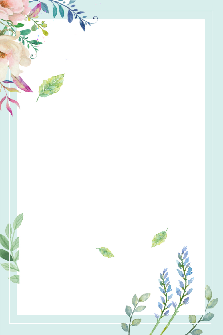 2018白色清新春季上新海报