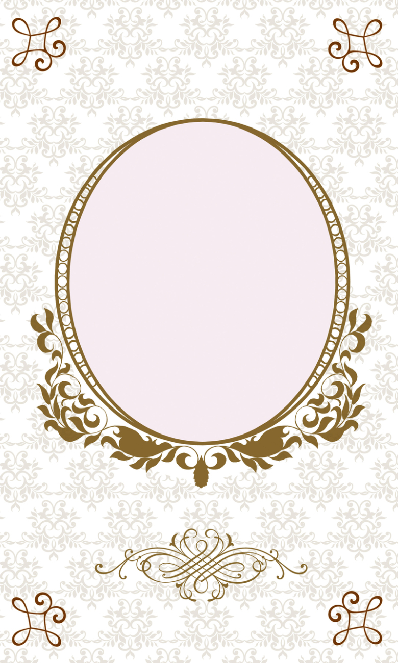 欧式花纹背景图