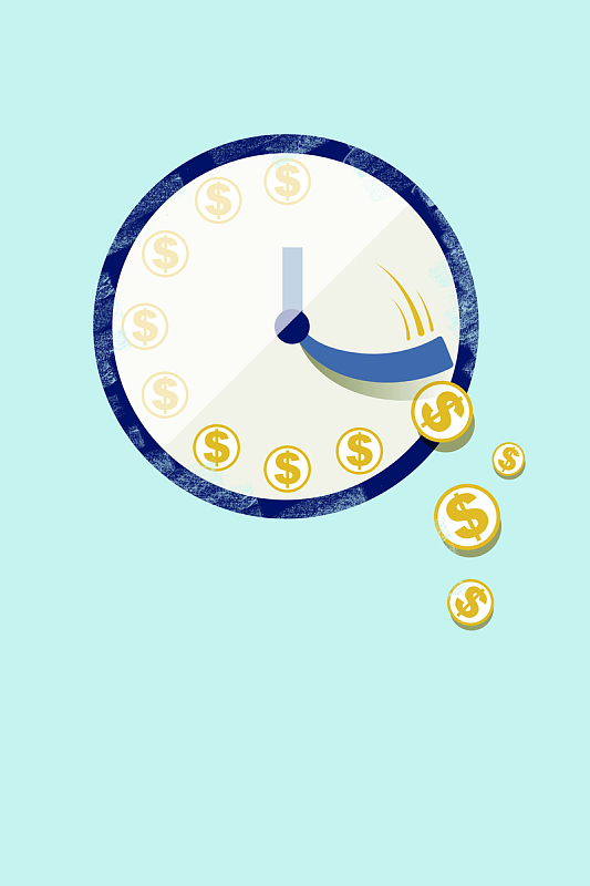 时间就是金钱背景