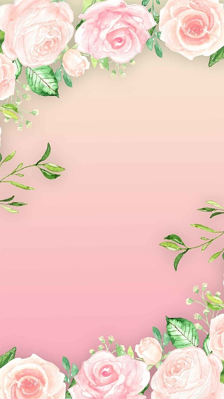 婚礼kt板请柬粉色h5背景素材