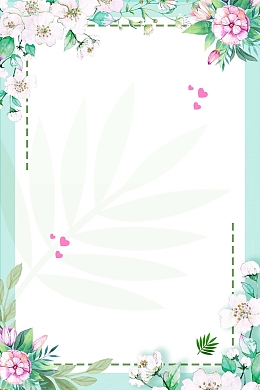 花艺蓝色花朵花店植物背景
