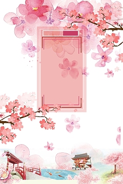 唯美春天醉美樱花节春季旅游