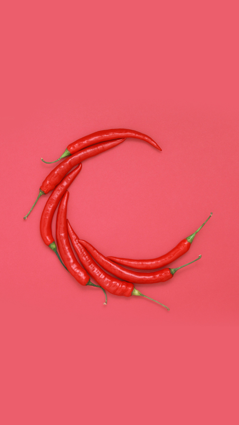 火红的辣椒h5背景