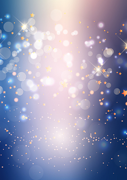 新年星光灿烂海报背景