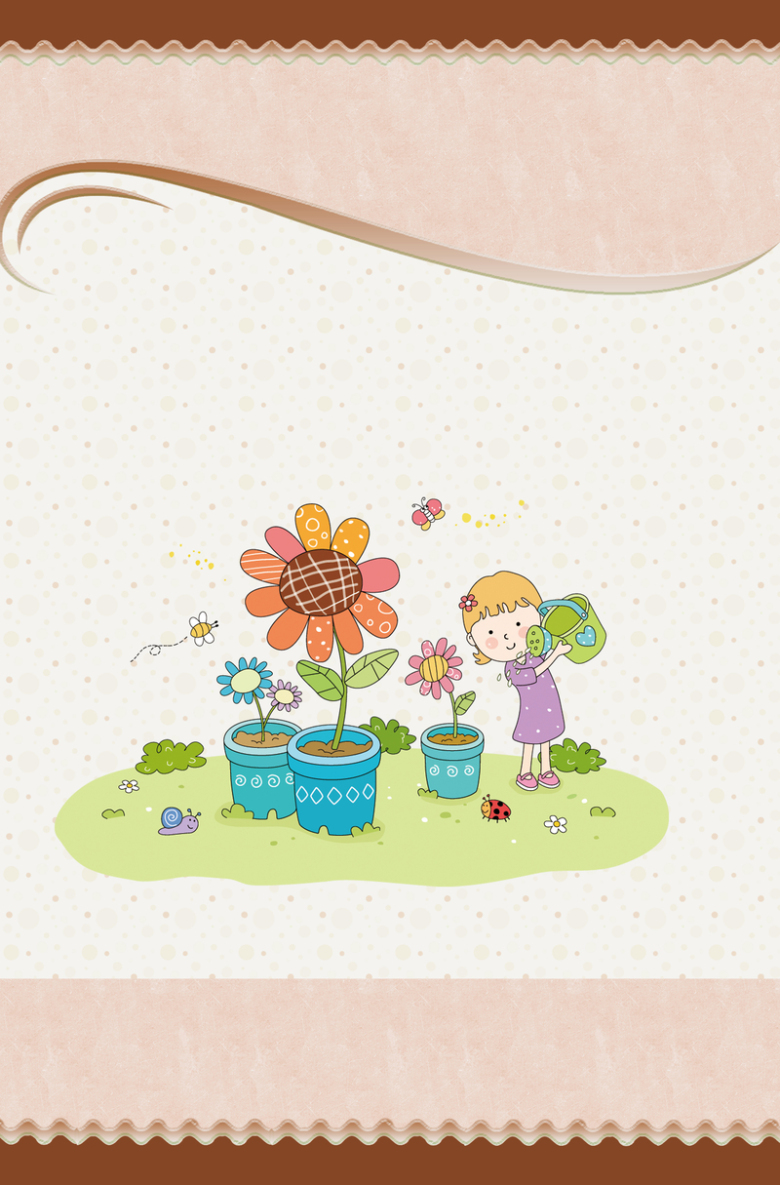 记事本卡通封面背景素材