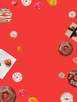 520表白日促销海报设计PSD矢量素材