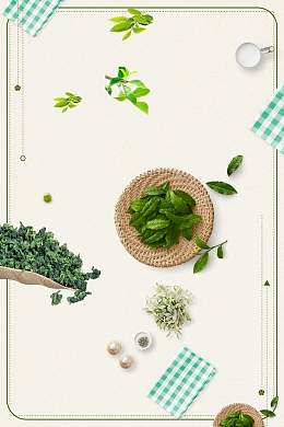 清新简约中国茶韵PSD素材