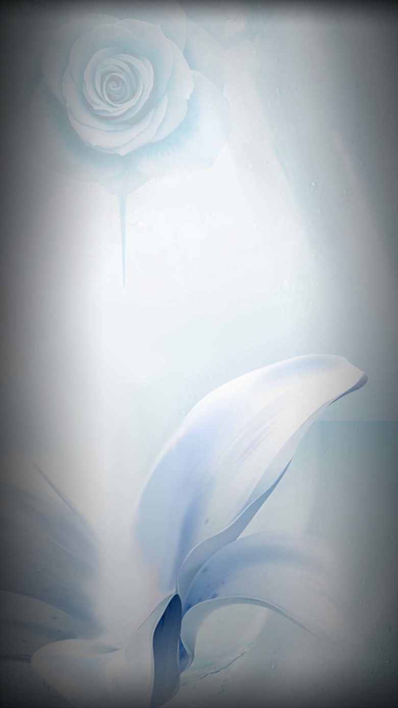 乳白色文艺化妆品商业h5背景