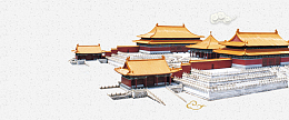 旅游手绘灰色banner