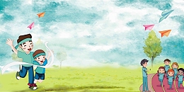 春季亲子运动会海报