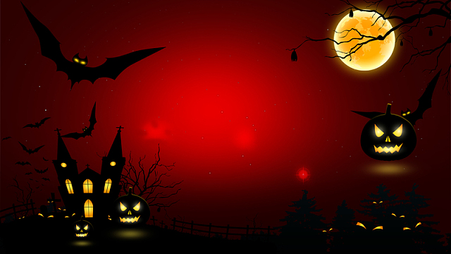 暗黑系列恐怖海报背景素材