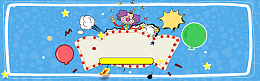 4.1愚人节卡通搞怪电商促销banner