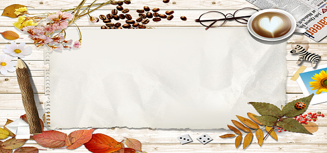 纸张书写背景banner海报元素图片