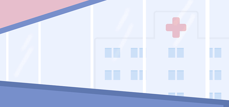 中国医师节医院手绘banner海报