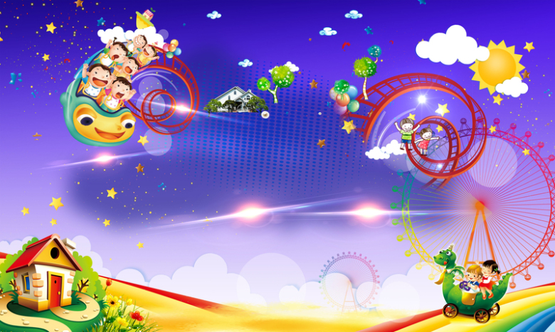 关键词 : 主题海报,儿童节,房子,活动,背景,过山车,童趣,卡通人物