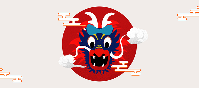 二月初二龙抬头背景素材_二月初二龙抬头背景图片下载_觅元素