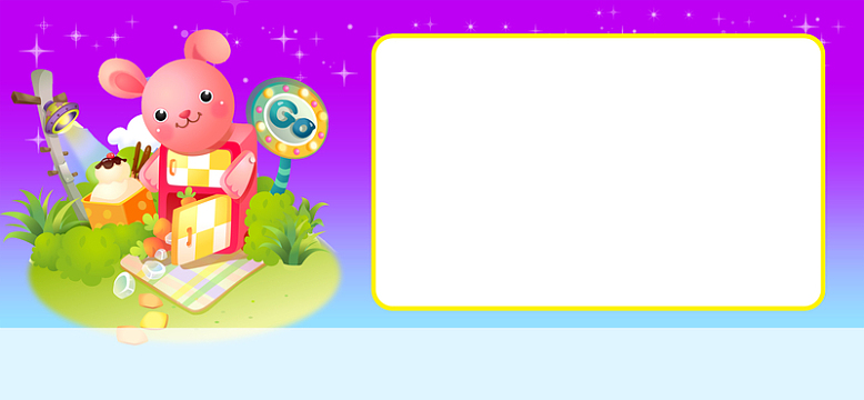 童话故事系列 儿童台历海报背景素材