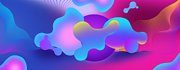 童装双11促销季卡通紫色banner