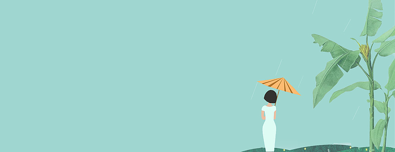 清明节卡通手绘banner