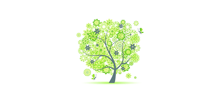绿树banner