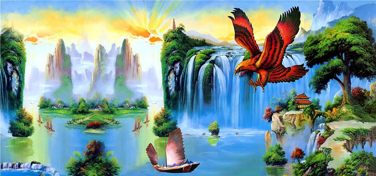油画风景