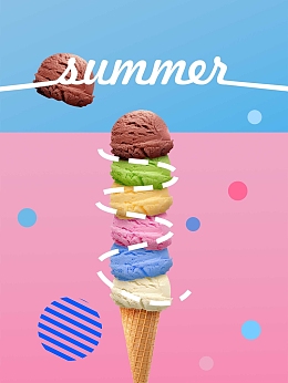 夏天冰淇淋