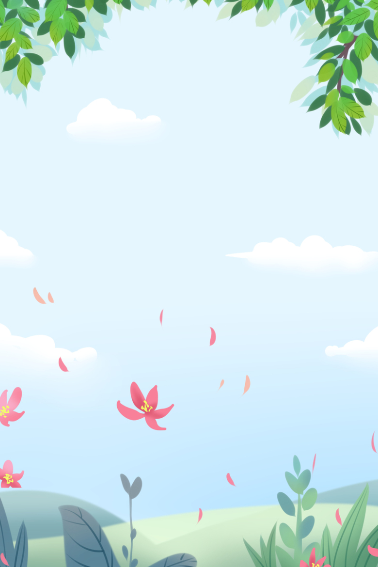 卡通插画风格夏至海报免抠素材免费下载_觅元素51yuansu.com