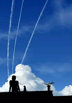 卡通人物海报背景