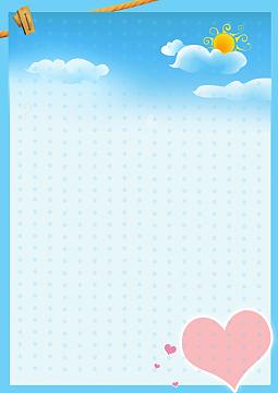 免费下载psdjpg清新绿色卡通背景png手绘卡通玩具psdjpg成长纪录册子