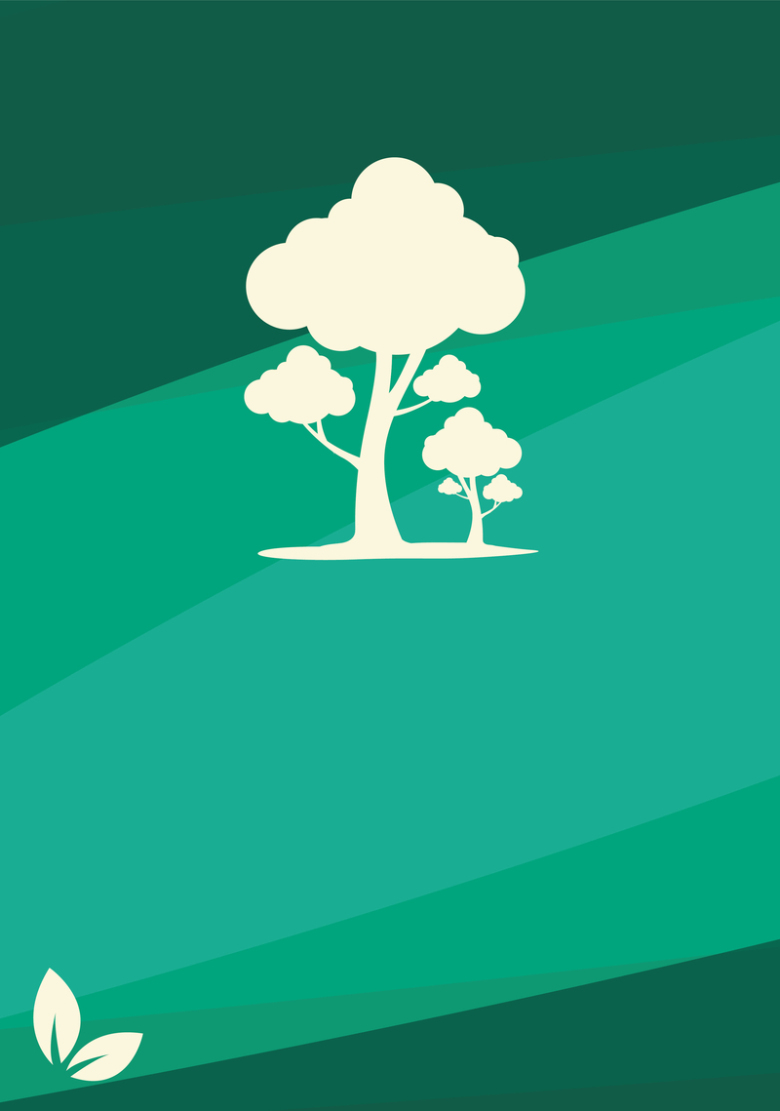 矢量环保主题海报背景