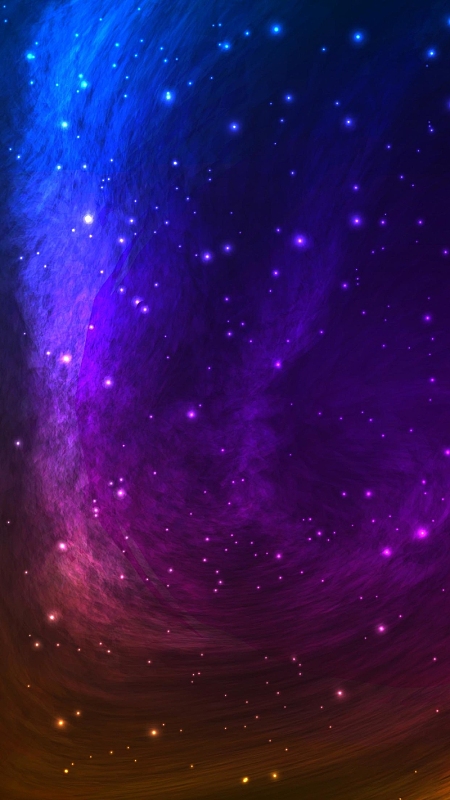 彩色星空h5背景