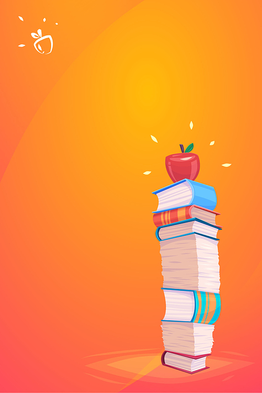 矢量卡通儿童教育黑板学习背景