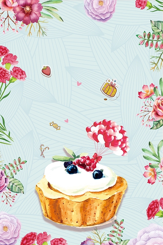 美食海报背景素材