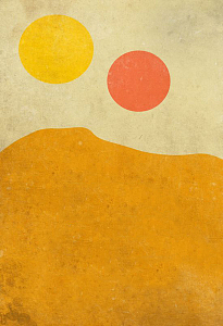 简约文艺海报背景