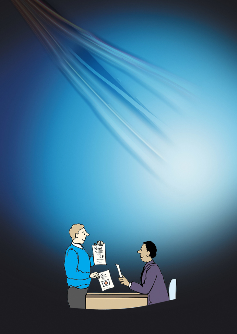 沟通交流海报背景